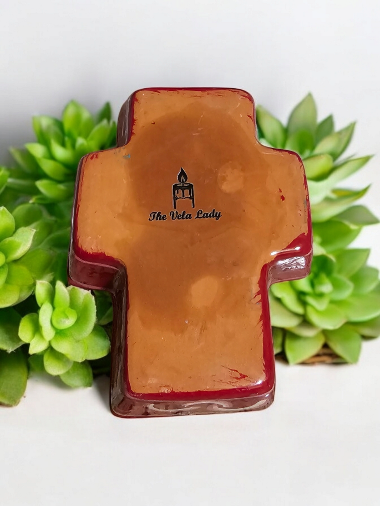 Jewelry/Trinket Holder Collection, Cross Shaped Candle