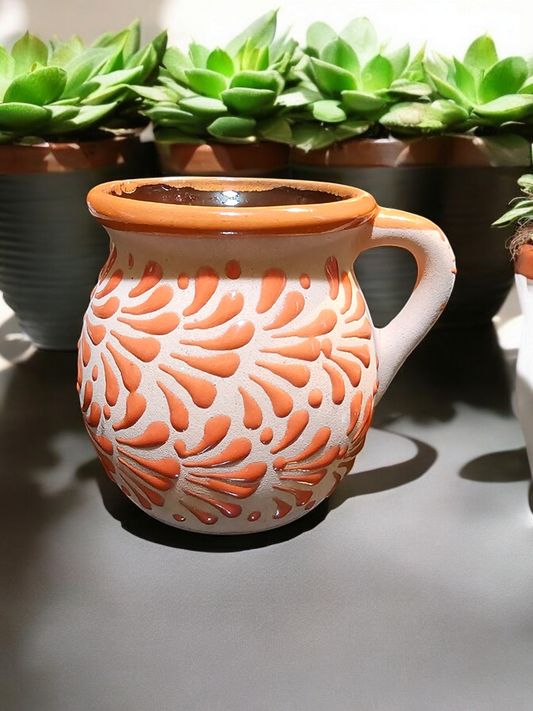 Taza (Mug) Collection Candle, Orange on Orange