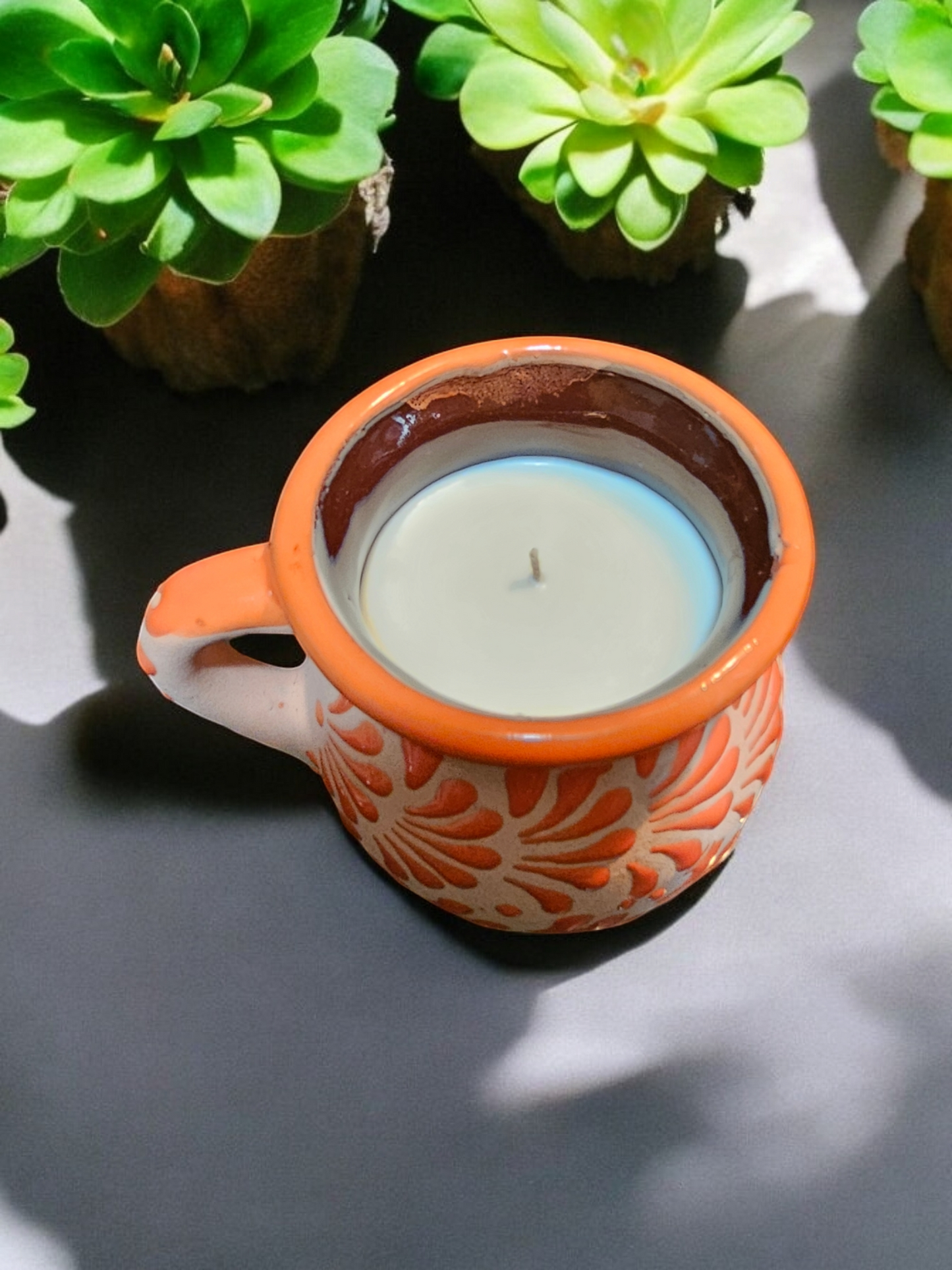 Taza (Mug) Collection Candle, Orange