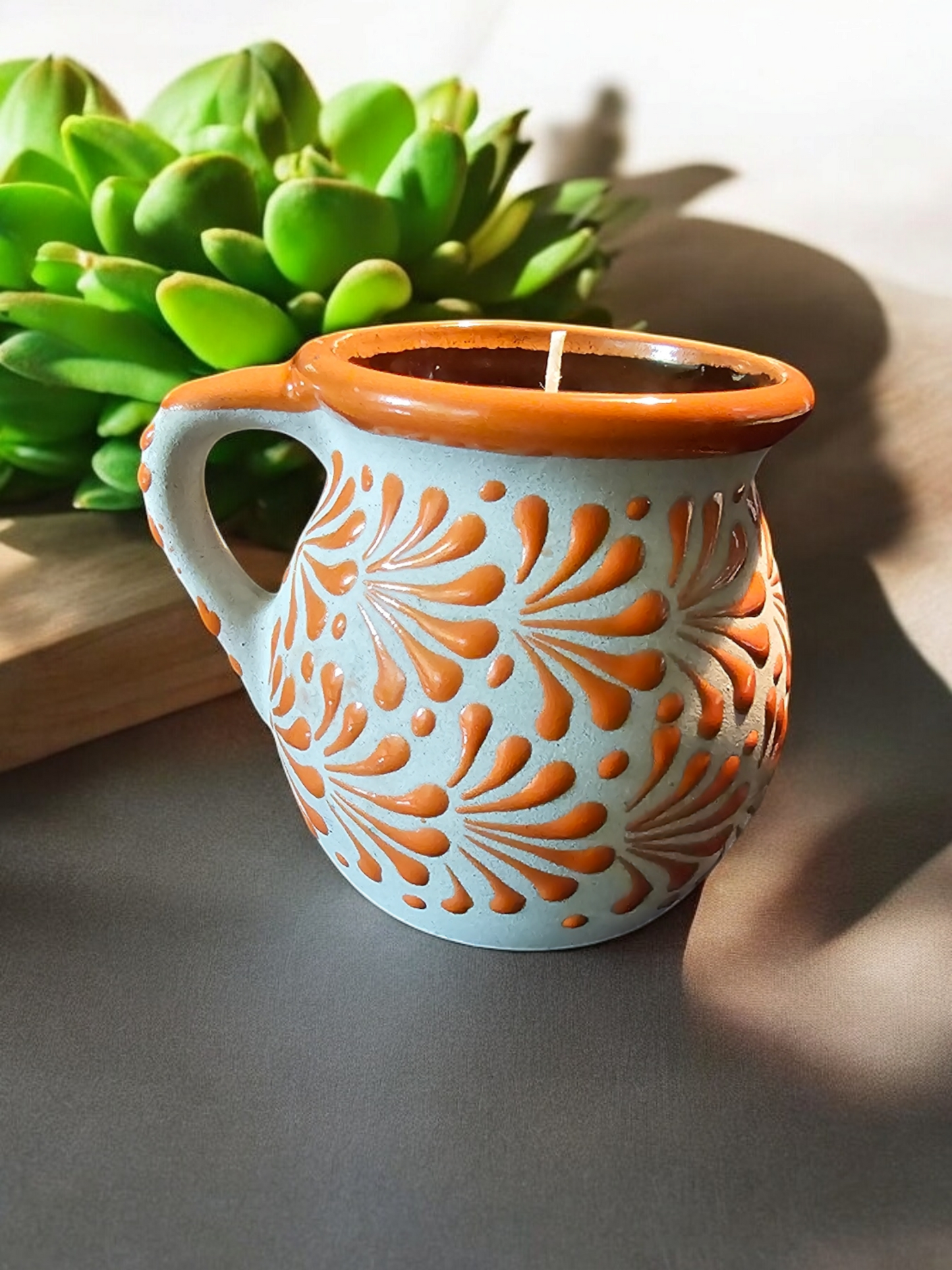 Taza (Mug) Collection Candle, Orange