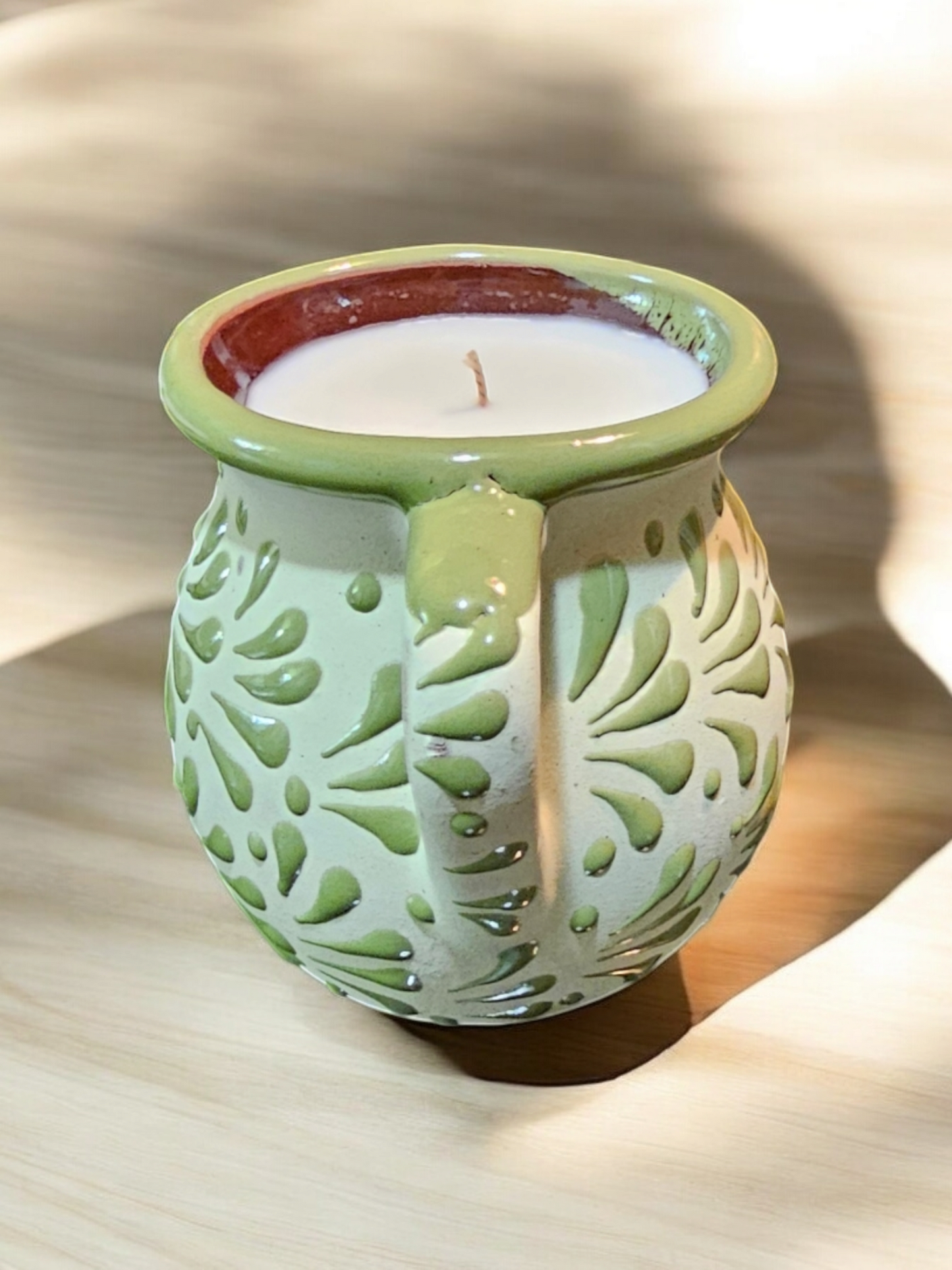 Taza (Mug) Collection Candle, Green