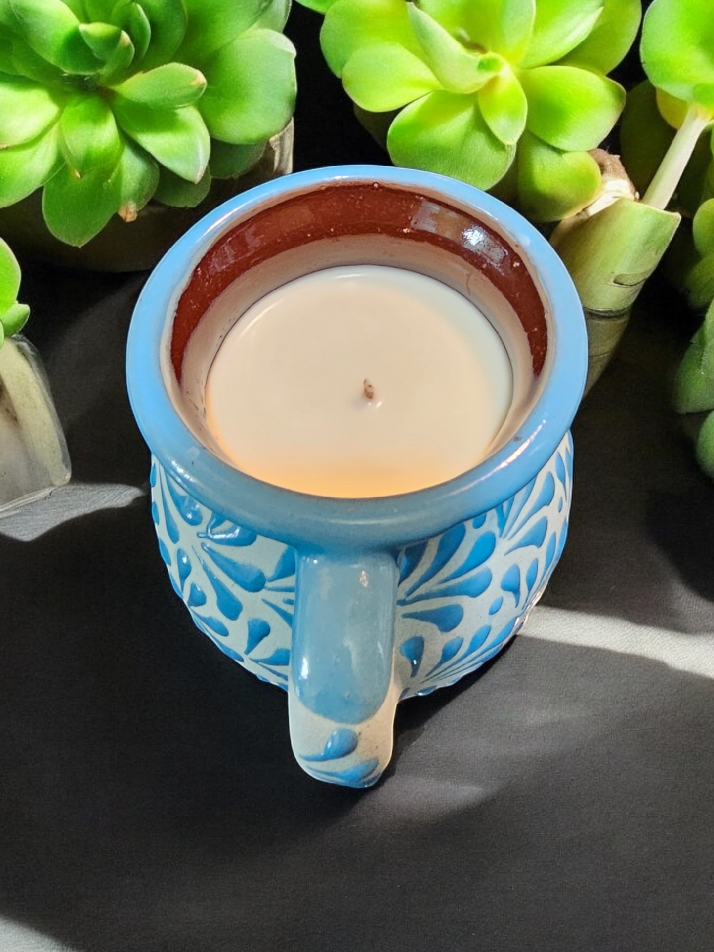 Taza (Mug) Collection Candle, Blue