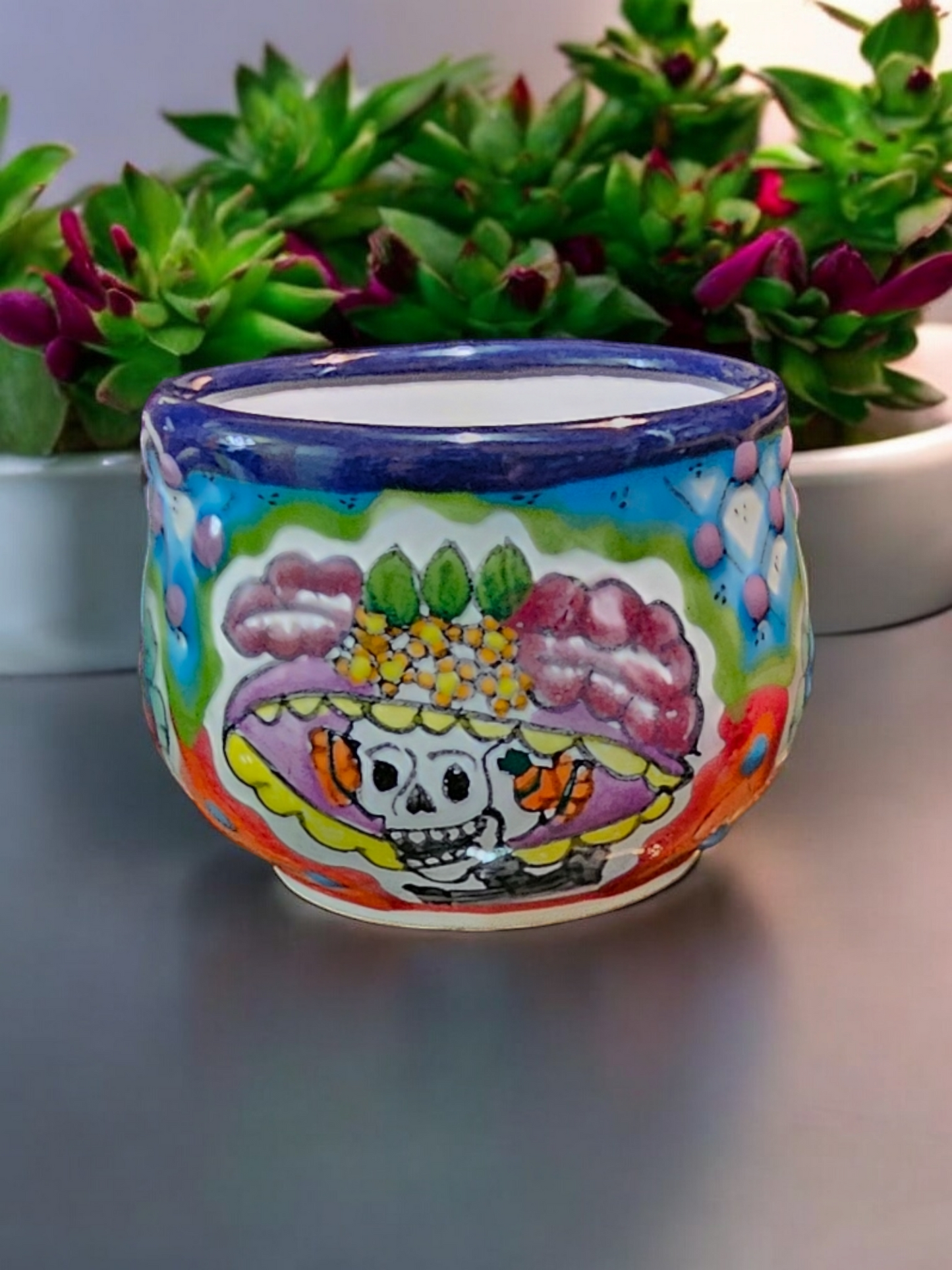 Day of the Dead Collection, La Catrina Talavera Taza